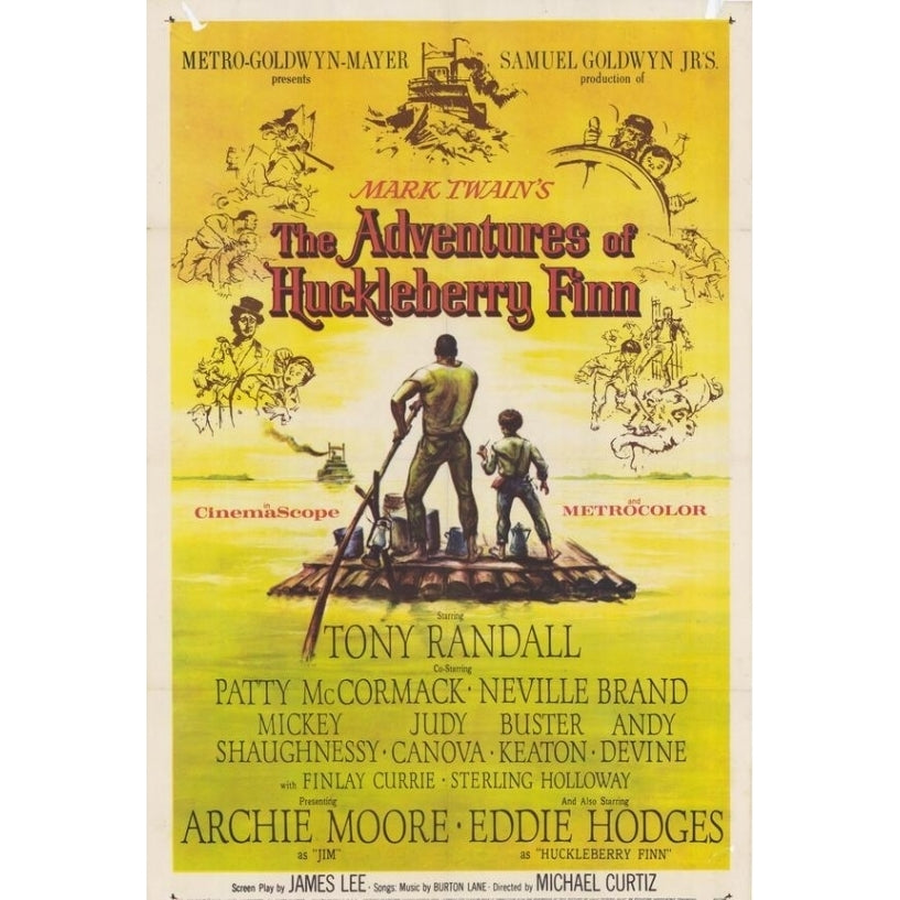 The Adventures of Huckleberry Finn Movie Poster (11 x 17) - Item MOVCF5065 Image 1