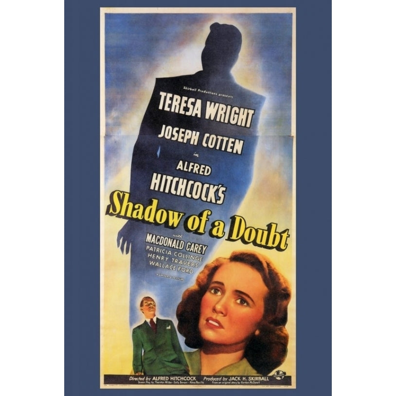 Shadow of a Doubt Movie Poster Print (27 x 40) - Item MOVCF5334 Image 1