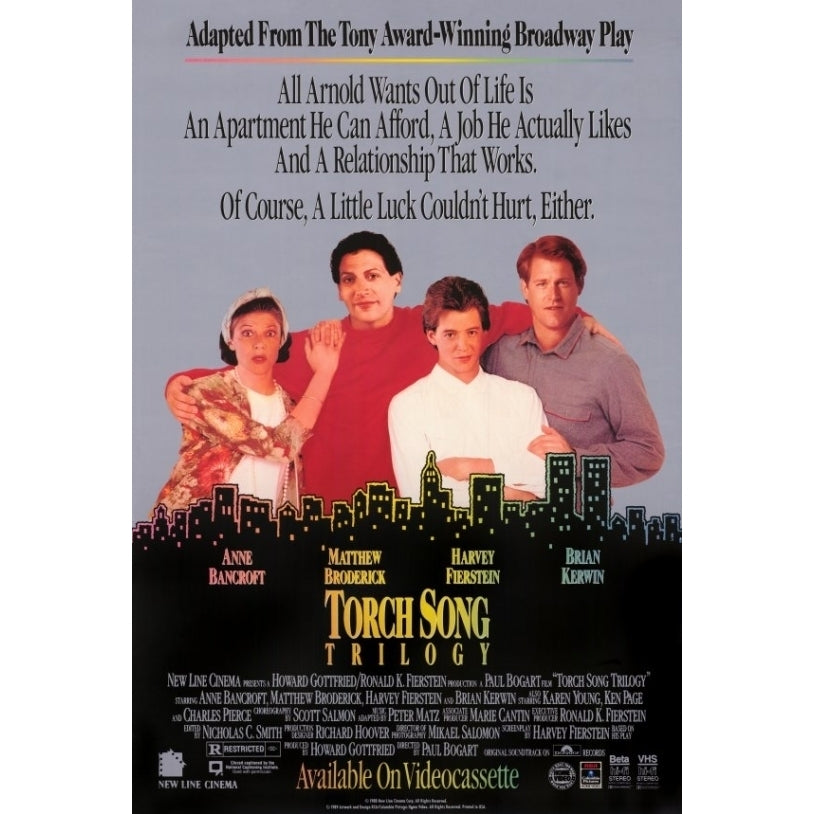 Torch Song Trilogy Movie Poster Print (27 x 40) - Item MOVCF6315 Image 1