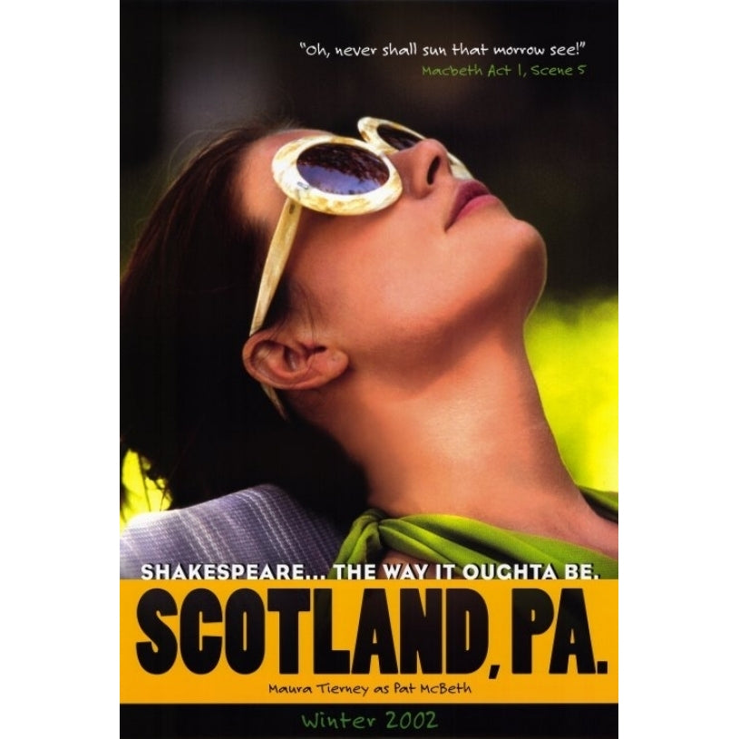 Scotland PA Movie Poster Print (27 x 40) - Item MOVCF6375 Image 1