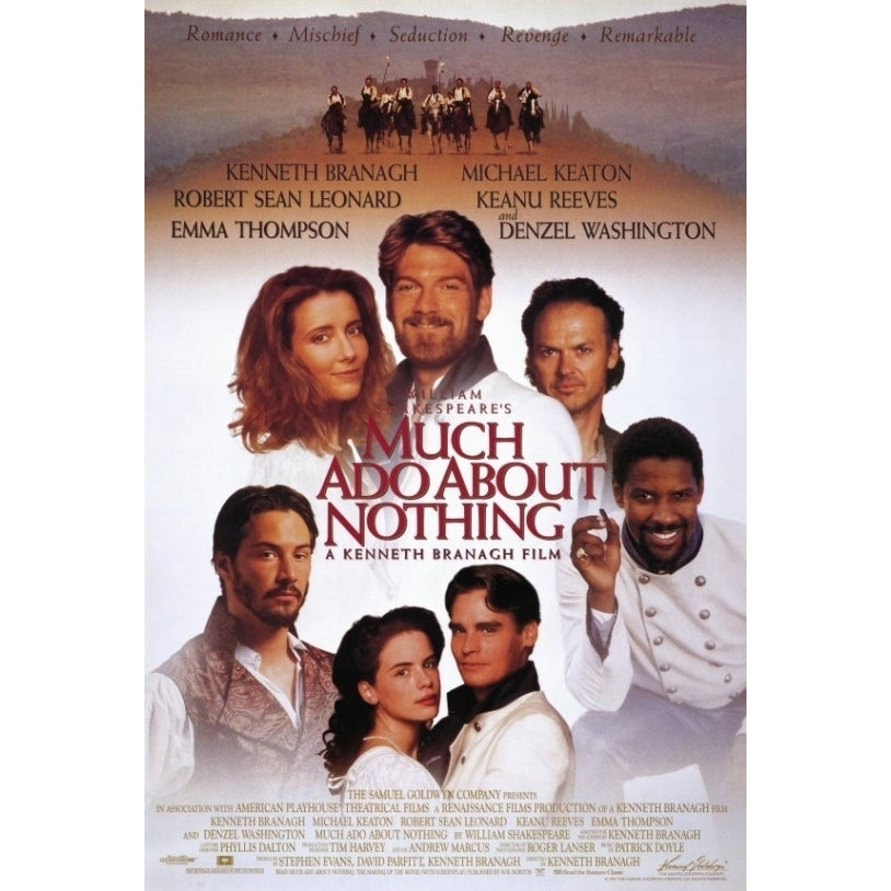 Much Ado About Nothing Movie Poster Print (27 x 40) - Item MOVCF6371 Image 1