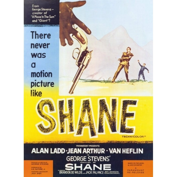 Shane Movie Poster Print (27 x 40) - Item MOVCF6381 Image 1