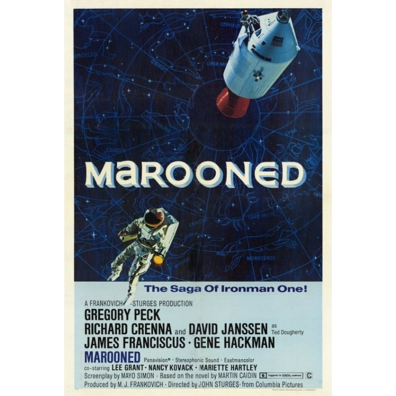 Marooned Movie Poster Print (27 x 40) - Item MOVCF6396 Image 1