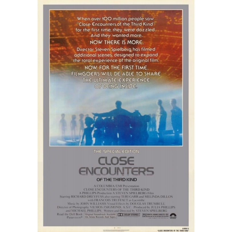 Close Encounters of the Third Kind Movie Poster Print (27 x 40) - Item MOVCF6472 Image 1