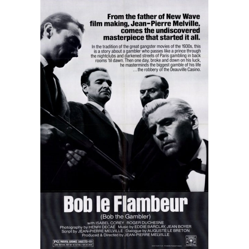 Bob le flambeur Movie Poster Print (27 x 40) - Item MOVCF7381 Image 1