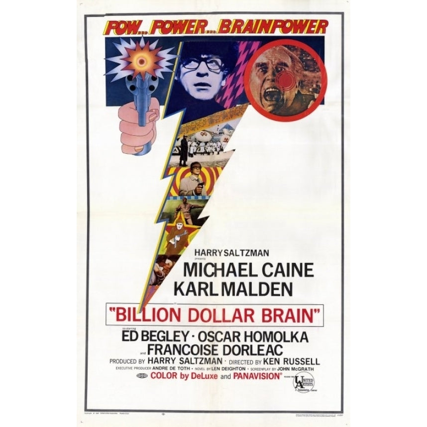 Billion Dollar Brain Movie Poster Print (27 x 40) - Item MOVCF7388 Image 1