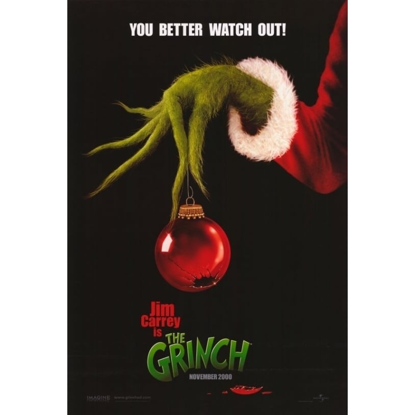 Dr. Seuss How the Grinch Stole Christmas Movie Poster Print (27 x 40) - Item MOVCF7401 Image 1