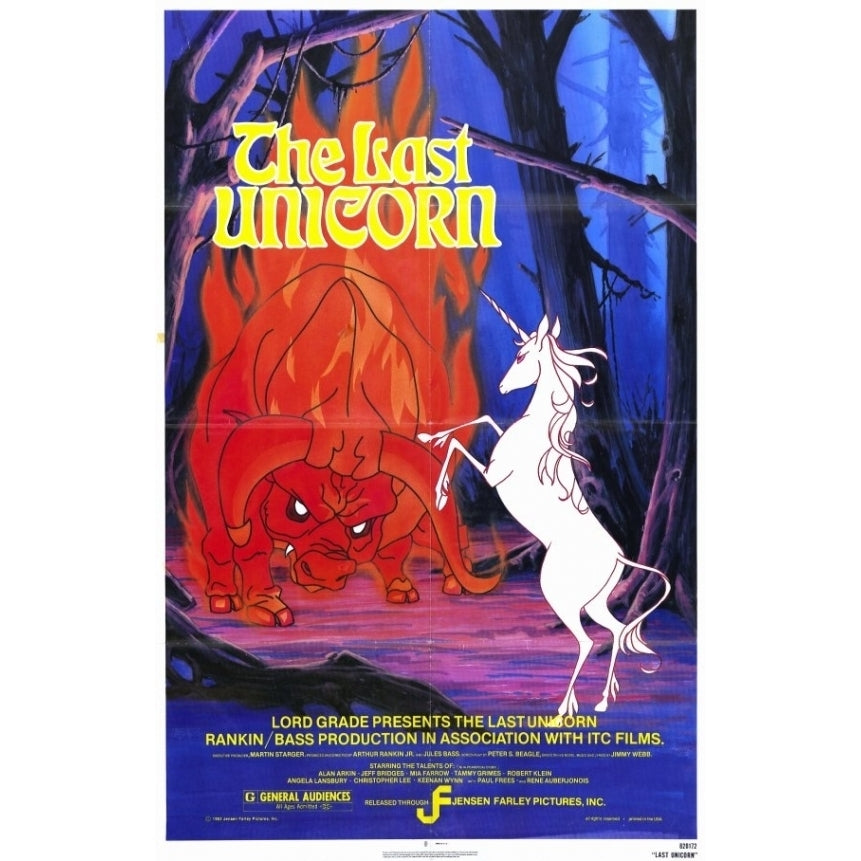 The Last Unicorn Movie Poster Print (27 x 40) - Item MOVCF7422 Image 1