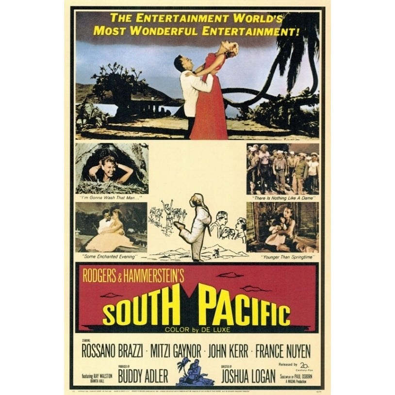 South Pacific Movie Poster Print (27 x 40) - Item MOVCF8182 Image 1