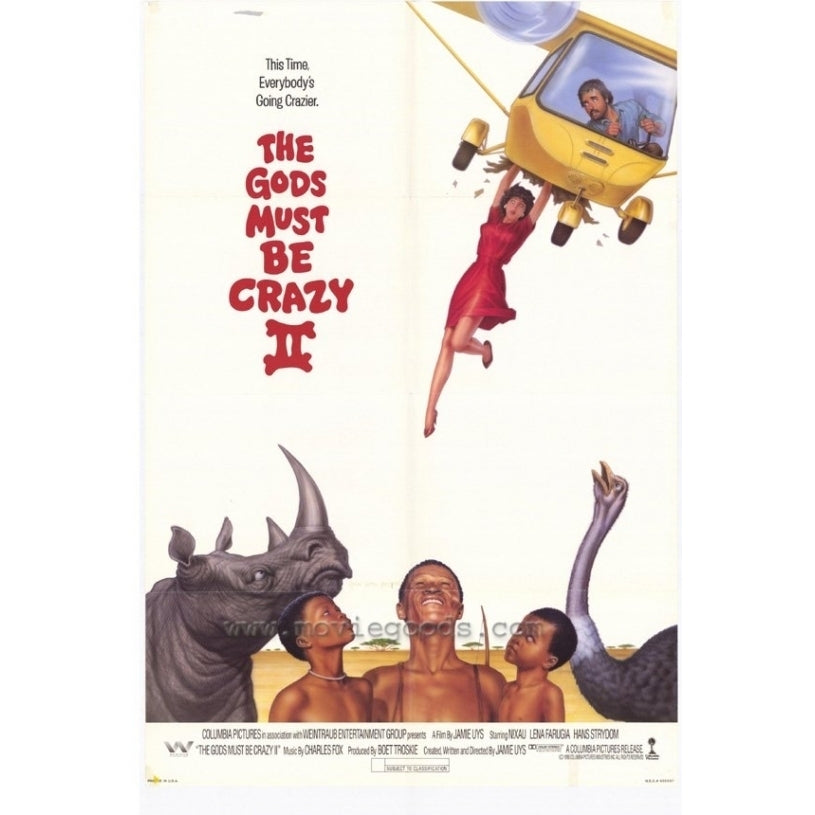 The Gods Must Be Crazy 2 Movie Poster Print (27 x 40) - Item MOVCF7619 Image 1