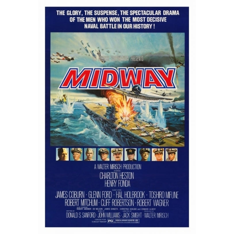 Midway Movie Poster Print (27 x 40) - Item MOVCF8169 Image 1