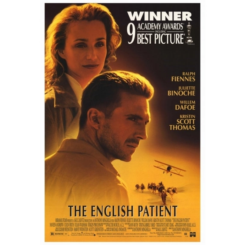 The English Patient Movie Poster Print (27 x 40) - Item MOVCF8301 Image 1