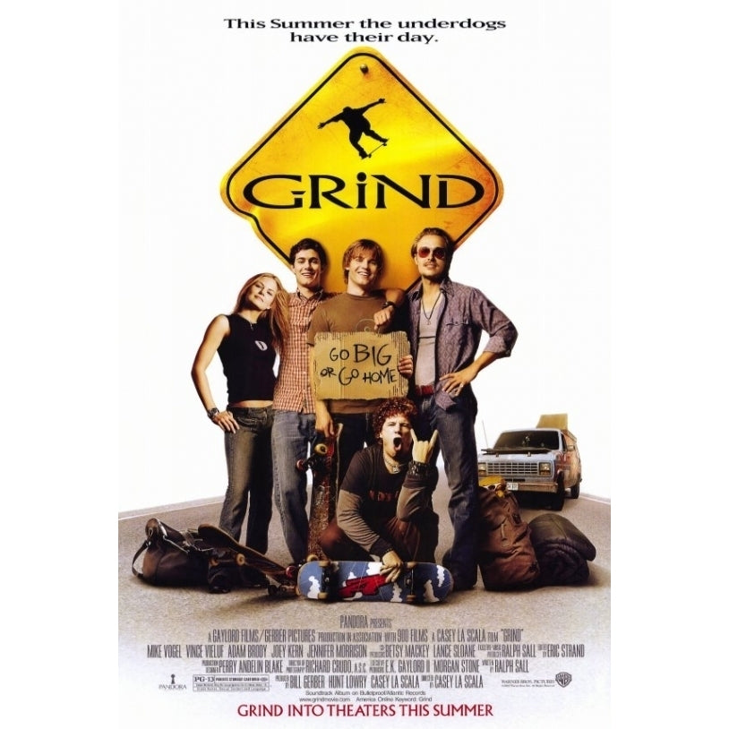 Grind Movie Poster Print (27 x 40) - Item MOVCF8402 Image 1