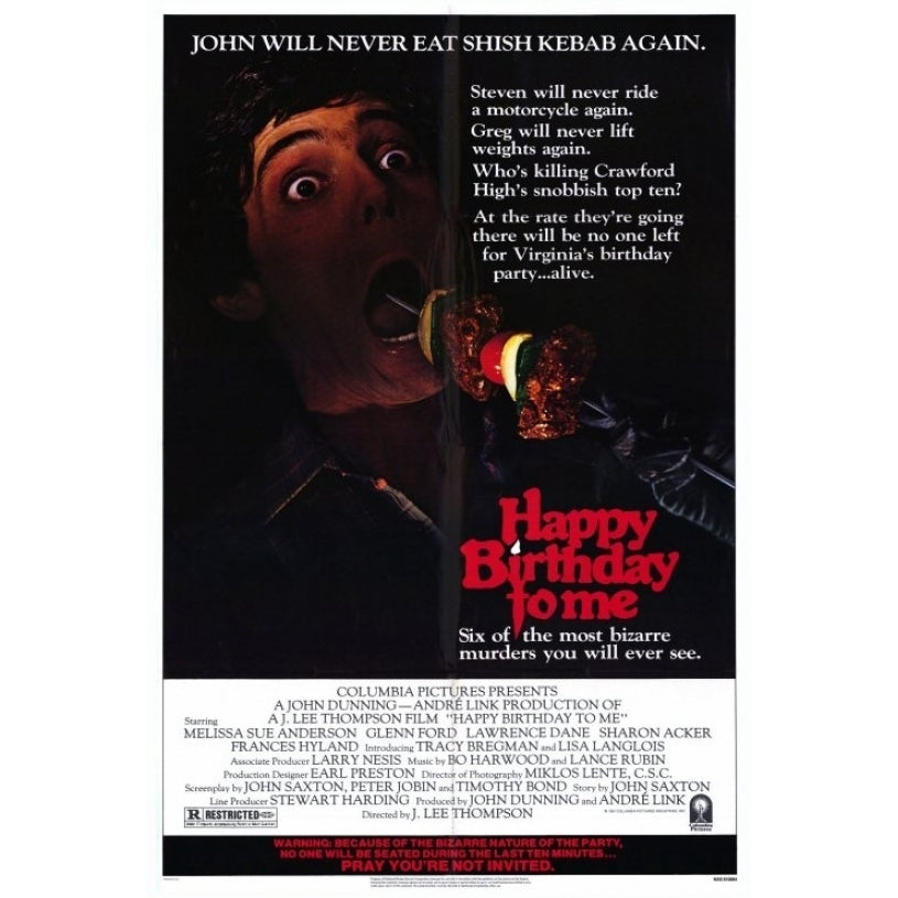 Happy Birthday to Me Movie Poster Print (27 x 40) - Item MOVCF8433 Image 1