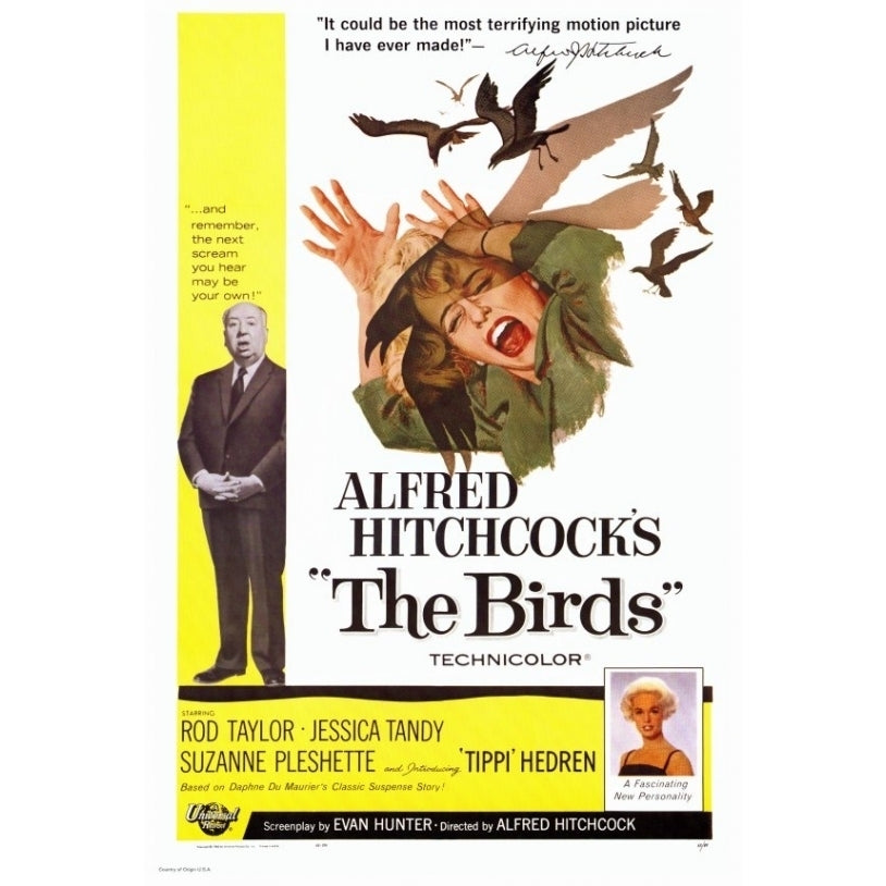 The Birds Movie Poster Print (27 x 40) - Item MOVCF9165 Image 1