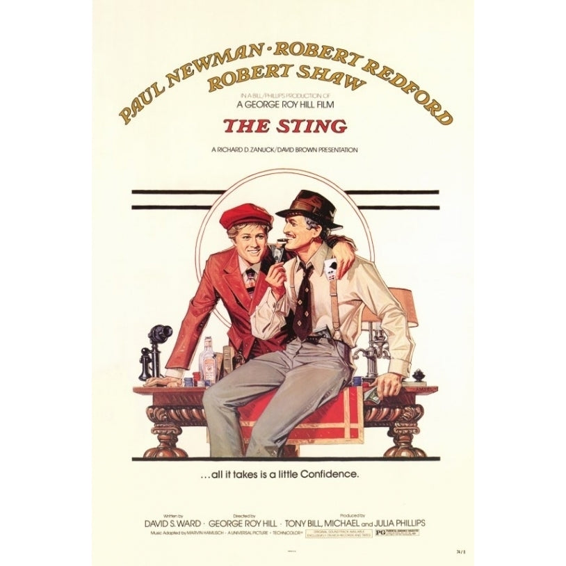 The Sting Movie Poster Print (27 x 40) - Item MOVCF9164 Image 1