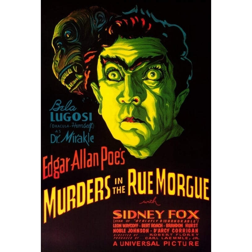 Murders in the Rue Morgue Movie Poster Print (27 x 40) - Item MOVCF9163 Image 1