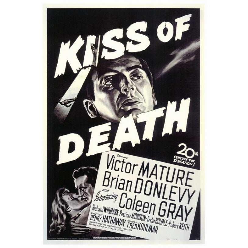 The Kiss of Death Movie Poster Print (27 x 40) - Item MOVCF9179 Image 1