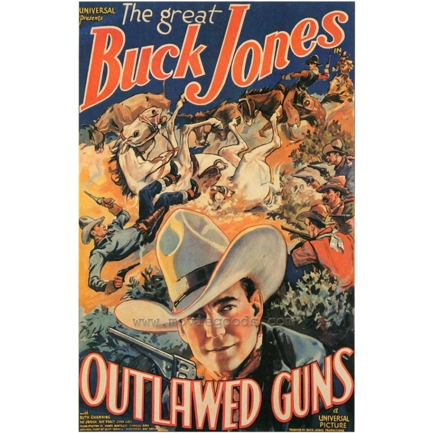 Outlawed Guns Movie Poster Print (27 x 40) - Item MOVCF9296 Image 1