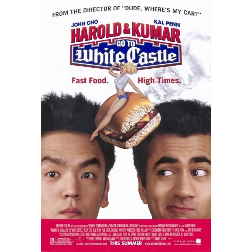 Harold and Kumar Go to White Castle Movie Poster Print (27 x 40) - Item MOVCF9377 Image 1