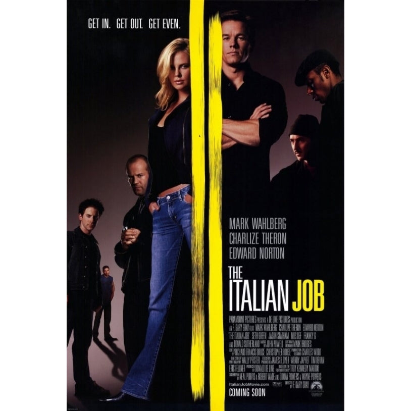 The Italian Job Movie Poster Print (27 x 40) Image 1