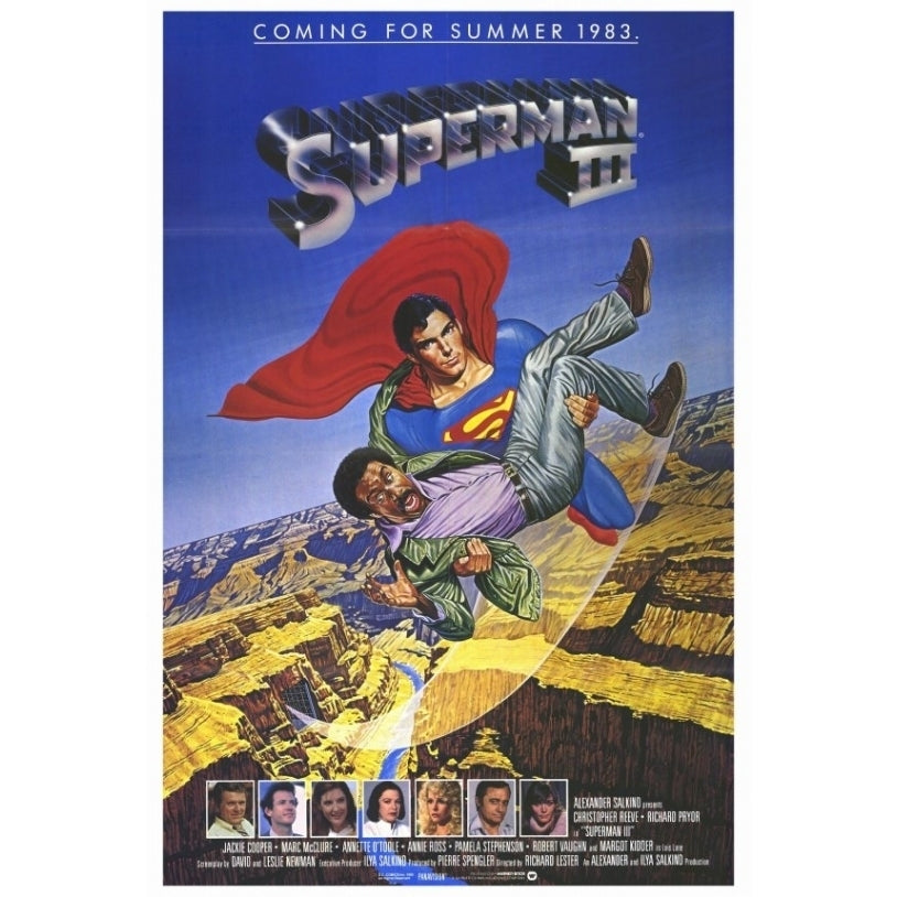 Superman 3 Movie Poster Print (27 x 40) - Item MOVCF9449 Image 1