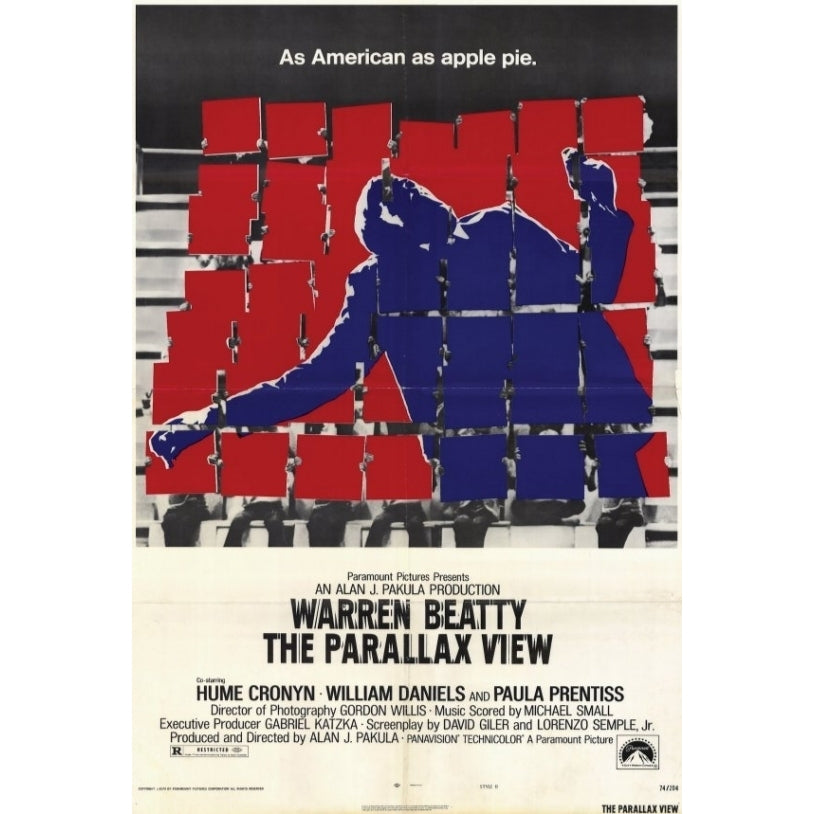 The Parallax View Movie Poster Print (27 x 40) - Item MOVCF9436 Image 1