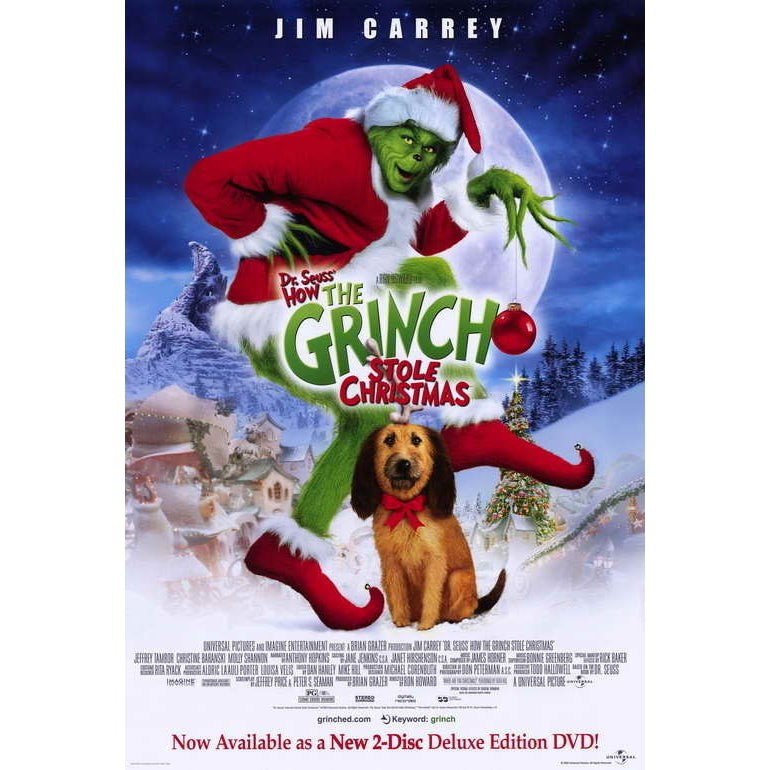 Dr. Seuss How the Grinch Stole Christmas Movie Poster Print (27 x 40) - Item MOVCG4074 Image 1