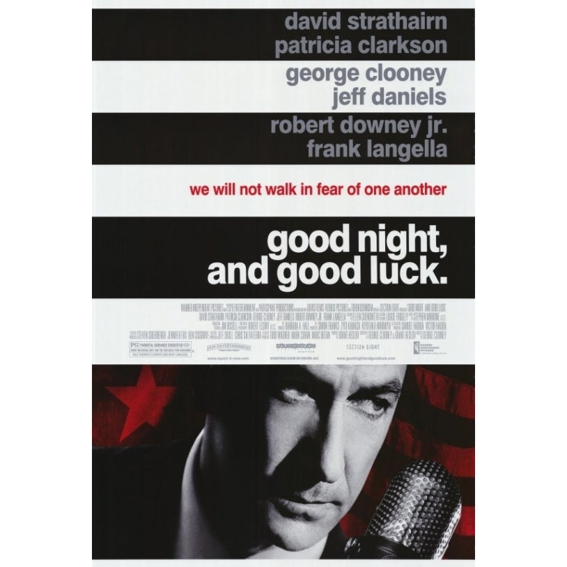 Good Night and Good Luck Movie Poster Print (27 x 40) - Item MOVCG6009 Image 1