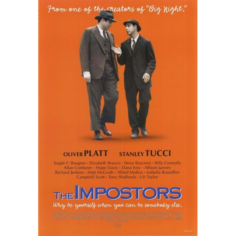 The Impostors Movie Poster Print (27 x 40) - Item MOVCH1414 Image 1