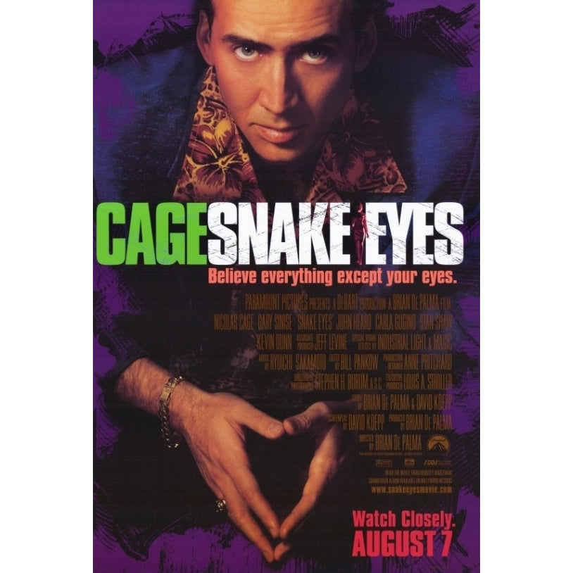 Snake Eyes Movie Poster Print (27 x 40) - Item MOVCH2293 Image 1