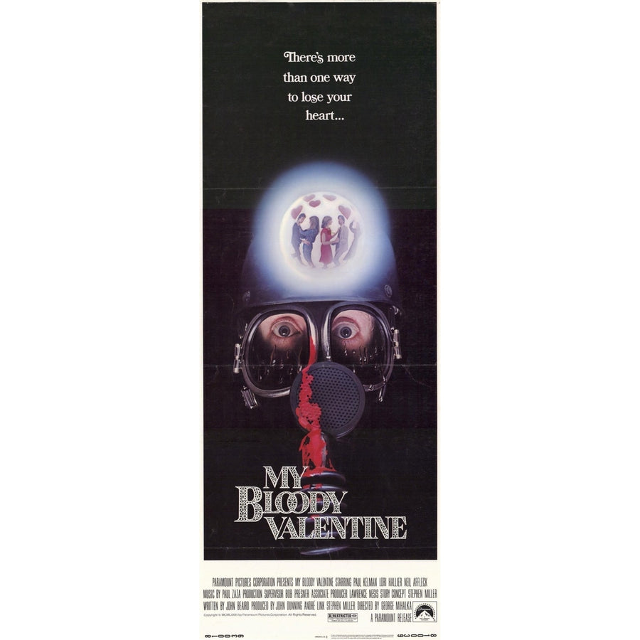 My Bloody Valentine Movie Poster Print (11 x 17) - Item MOVCH2519 Image 1