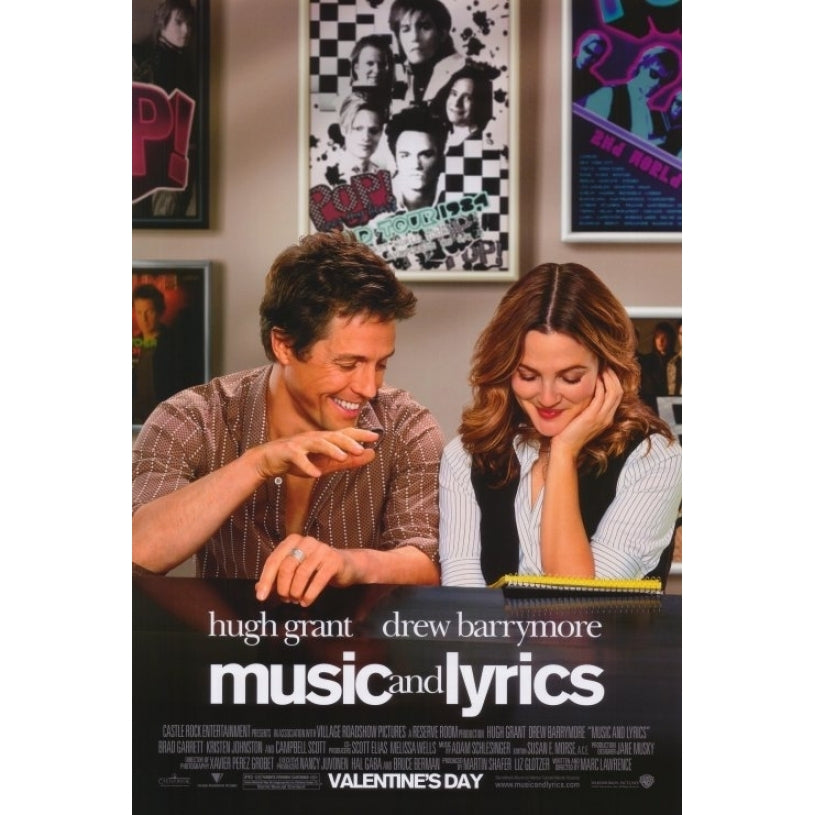 Music and Lyrics Movie Poster Print (27 x 40) - Item MOVCH2944 Image 1