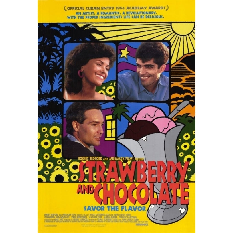 Strawberry and Chocolate Movie Poster Print (27 x 40) - Item MOVCH3365 Image 1