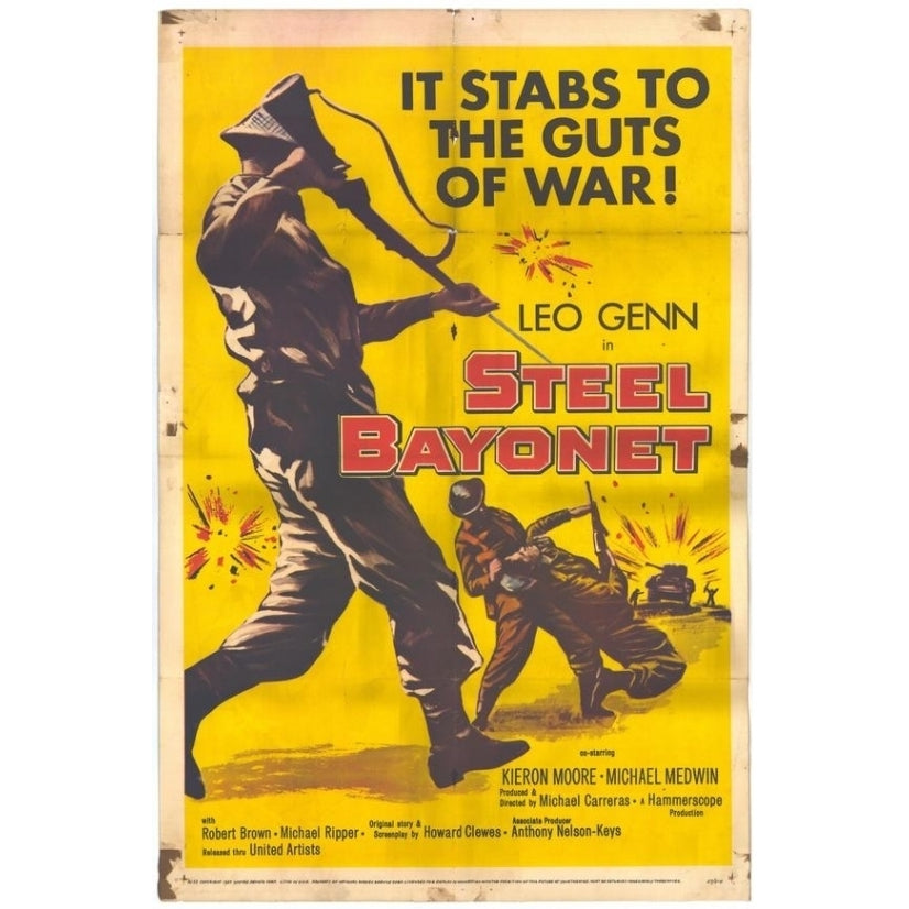 The Steel Bayonet Movie Poster Print (27 x 40) - Item MOVCH3673 Image 1