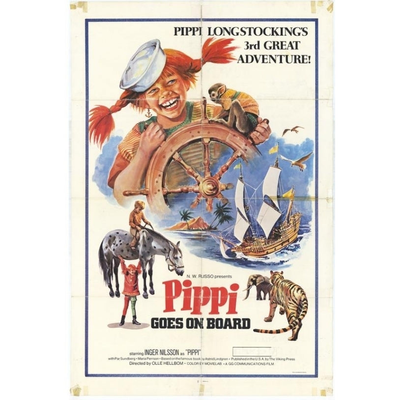 Pippi Goes on Board Movie Poster Print (27 x 40) - Item MOVCH3713 Image 1