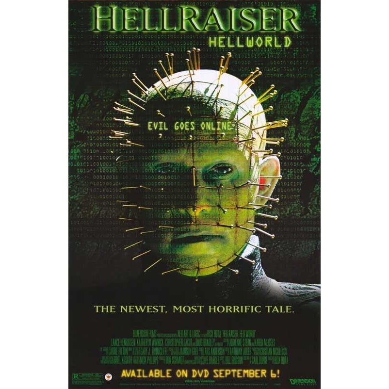 Hellraiser: Hellworld Movie Poster Print (11 x 17) - Item MOVCH4012 Image 1