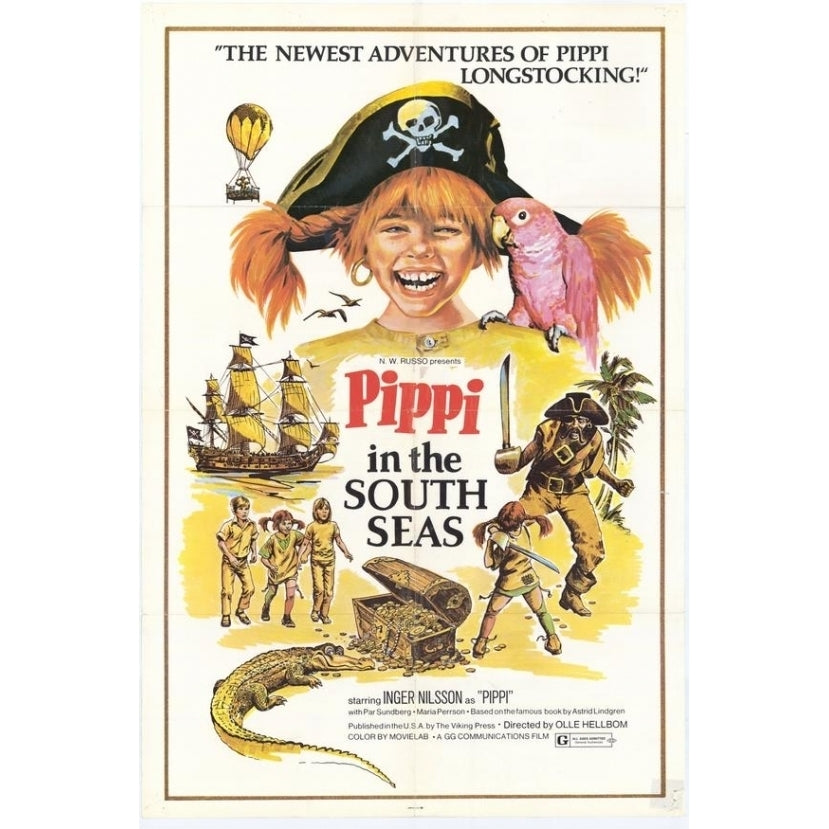 Pippi in the South Seas Movie Poster Print (27 x 40) - Item MOVCH4339 Image 1