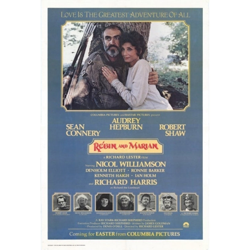 Robin and Marian Movie Poster Print (27 x 40) - Item MOVCH4301 Image 1