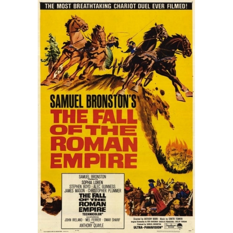 The Fall of the Roman Empire Movie Poster Print (27 x 40) - Item MOVCH5223 Image 1