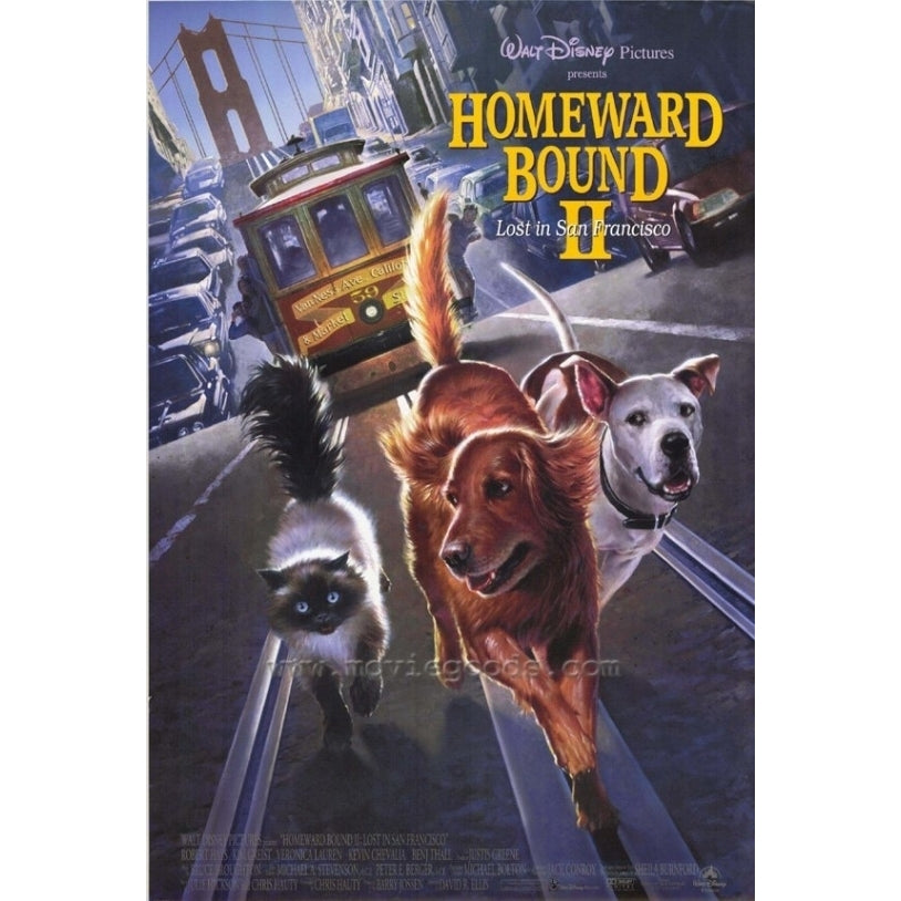 Homeward Bound 2: Lost in San Francisco Movie Poster Print (27 x 40) - Item MOVCH5357 Image 1