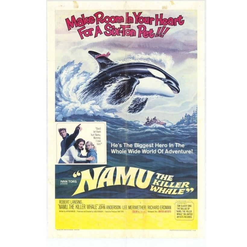 Namu the Killer Whale Movie Poster Print (27 x 40) - Item MOVCH5268 Image 1