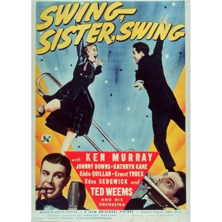 Swing Sister Swing Movie Poster Print (27 x 40) - Item MOVCH5716 Image 1