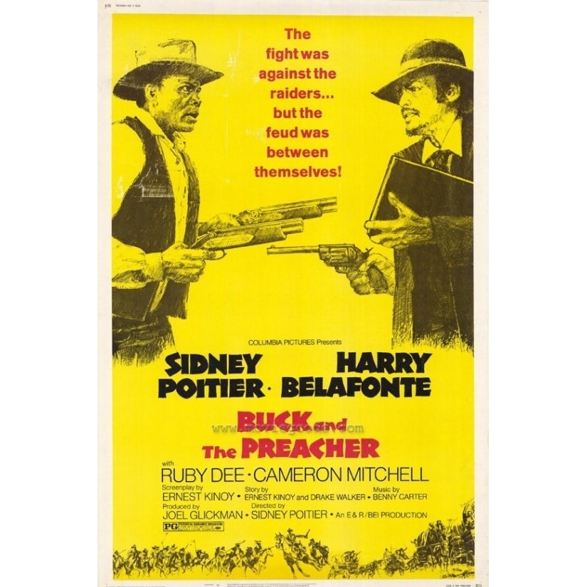 Buck and the Preacher Movie Poster Print (27 x 40) - Item MOVCH5698 Image 1