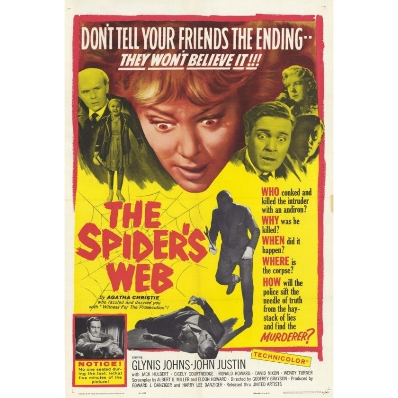 The Spiders Web Movie Poster Print (27 x 40) - Item MOVCH6194 Image 1