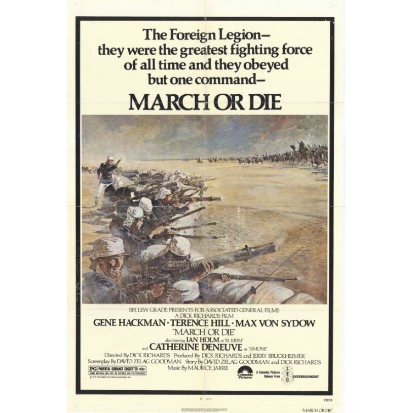 March or Die Movie Poster Print (27 x 40) - Item MOVCH7307 Image 1