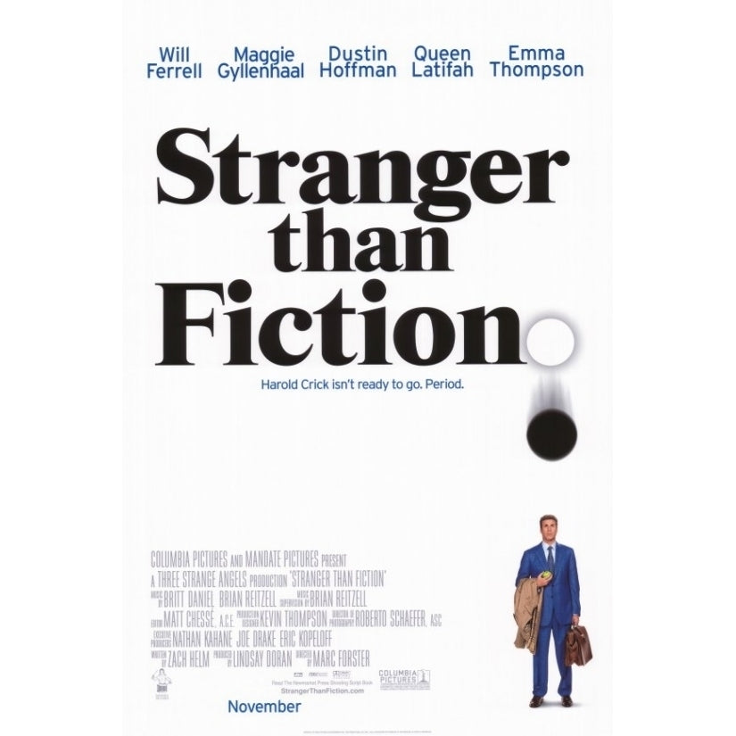 Stranger Than Fiction Movie Poster (11 x 17) - Item MOVCH7770 Image 1