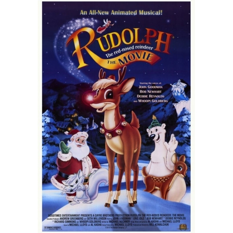 Rudolph the Red-Nosed Reindeer: The Movie Movie Poster Print (27 x 40) - Item MOVCH8622 Image 1