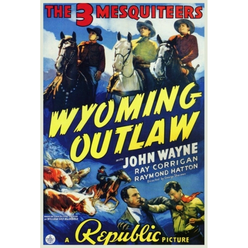 Wyoming Outlaw Movie Poster Print (27 x 40) - Item MOVCH9722 Image 1