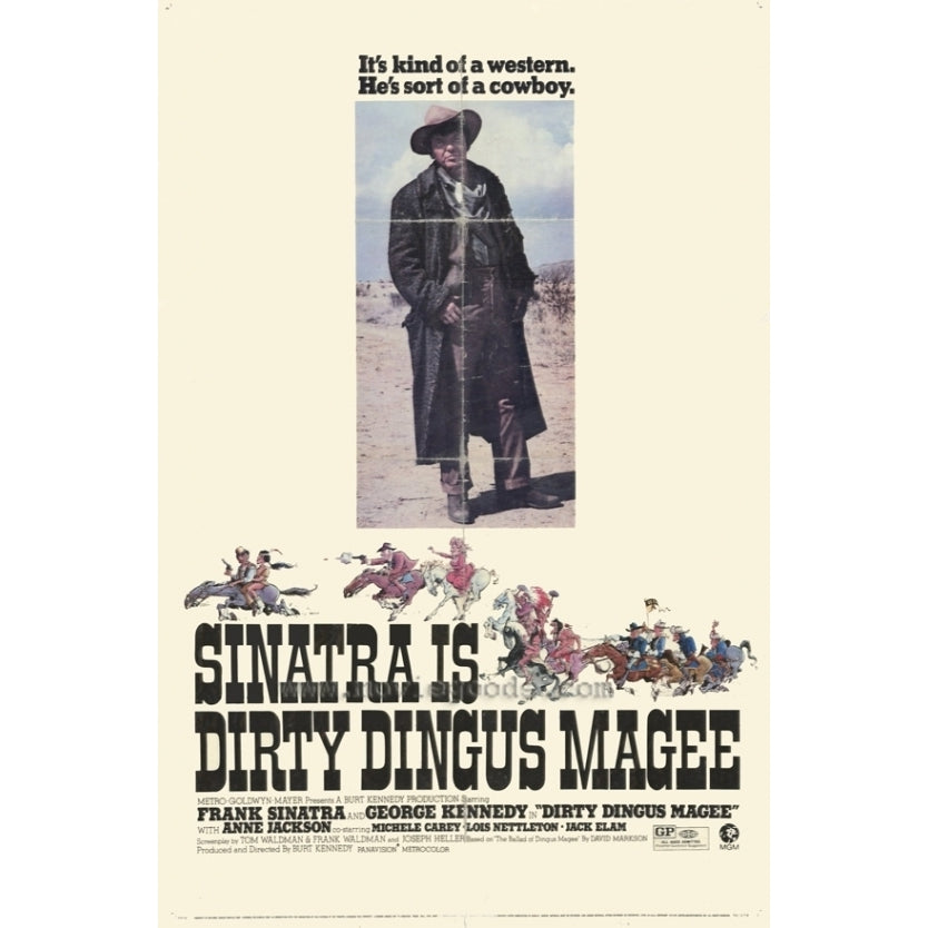 Dirty Dingus Magee Movie Poster Print (27 x 40) - Item MOVCH9600 Image 1